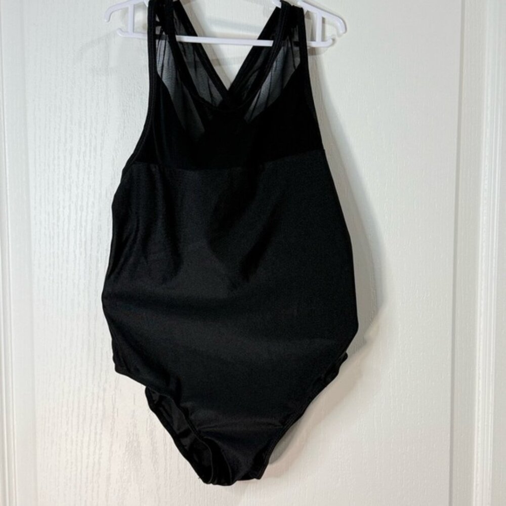 Black One-Piece Leotard